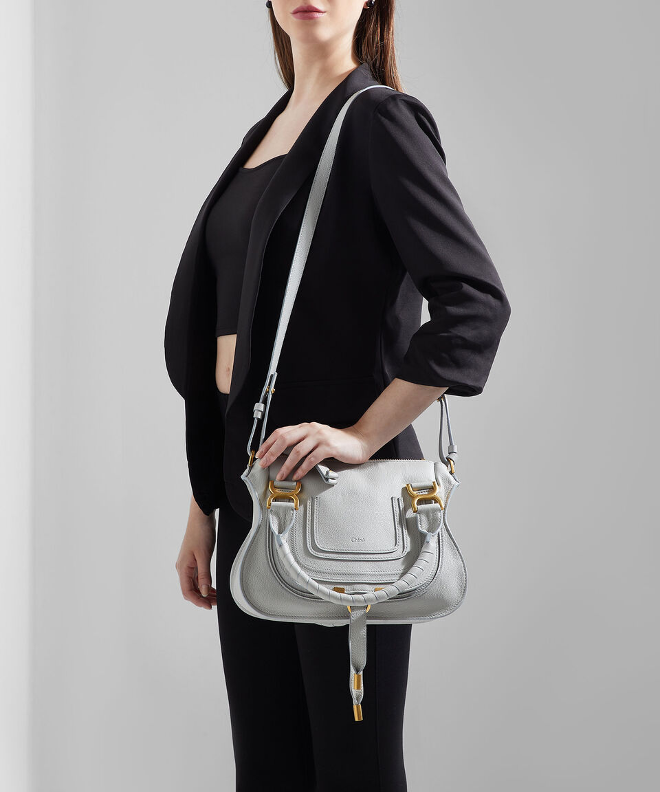 Chloé Bolso Shoulder En Piel Marcie Granulada Mujer