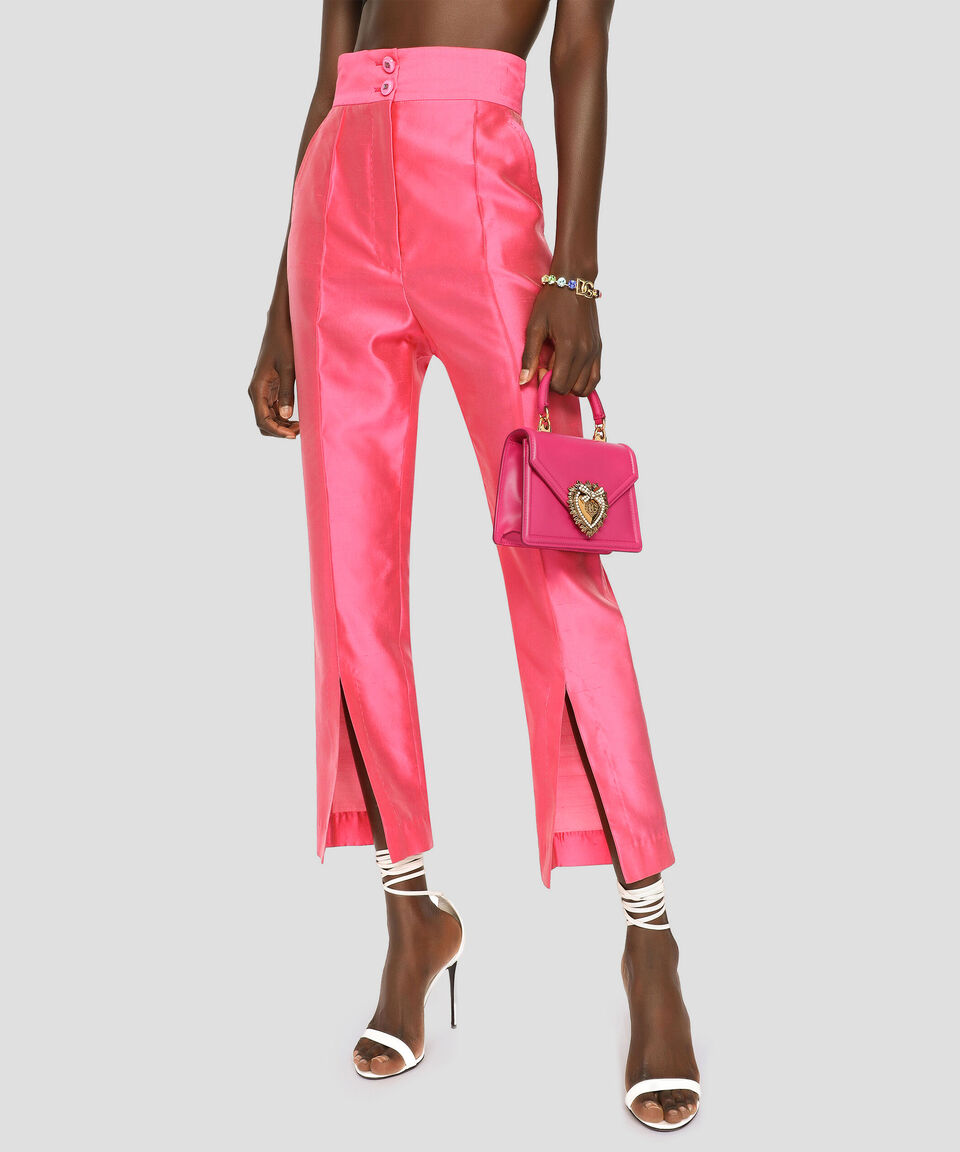 DOLCE & GABBANA Bolso Shoulder Rosa En Piel Devotion Mujer