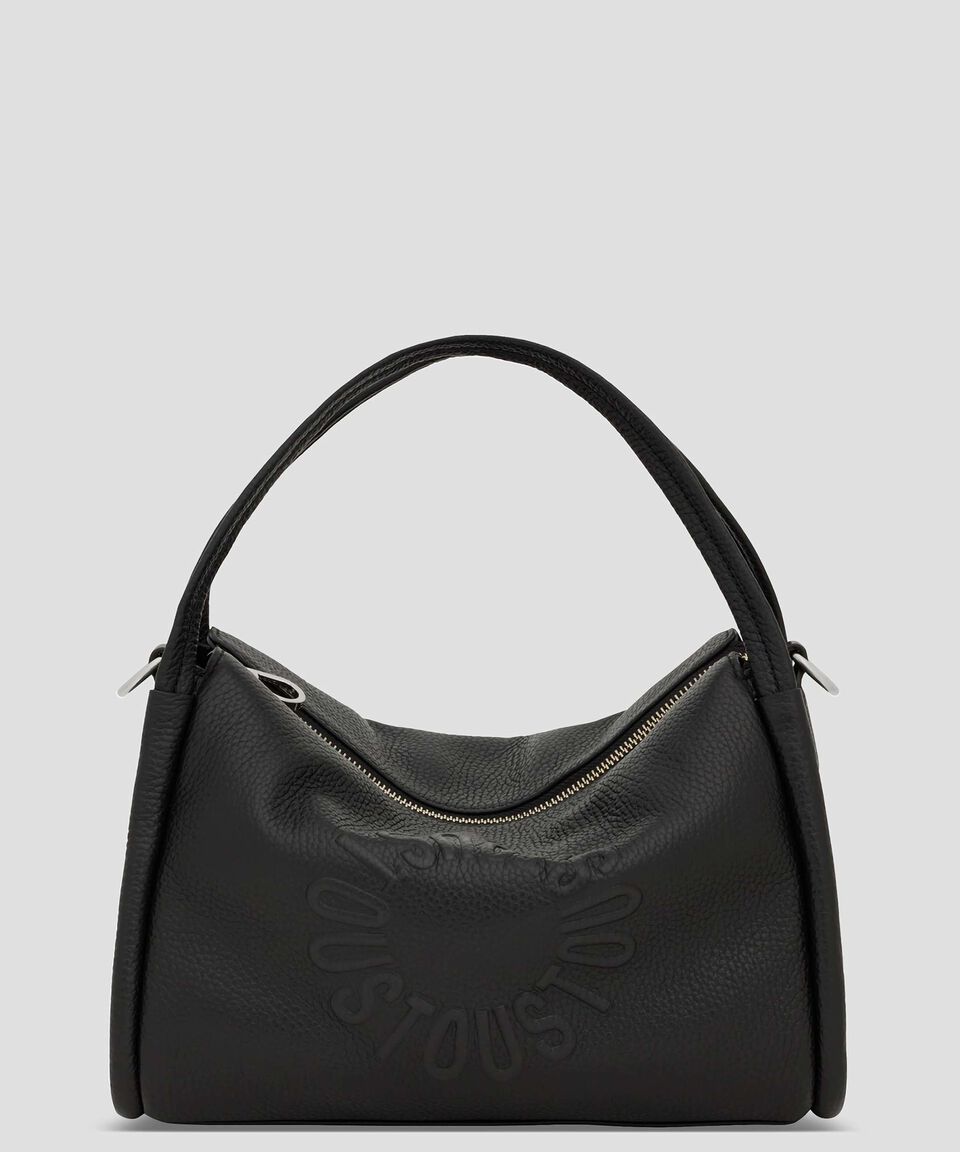 Tous Bolso tote negro en piel Miranda con logotipo Mujer