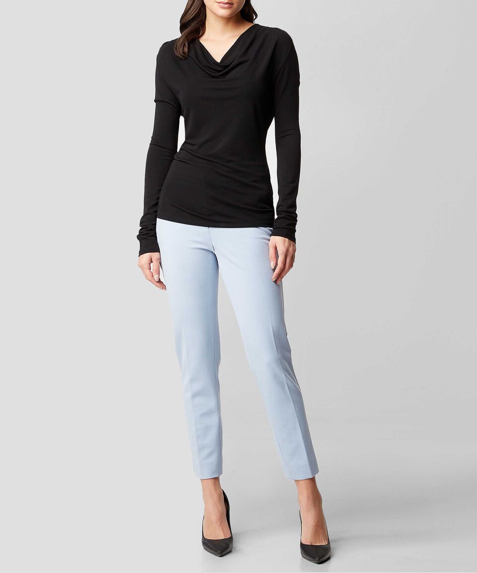 Boss Blusa Lisa Manga Larga Mujer