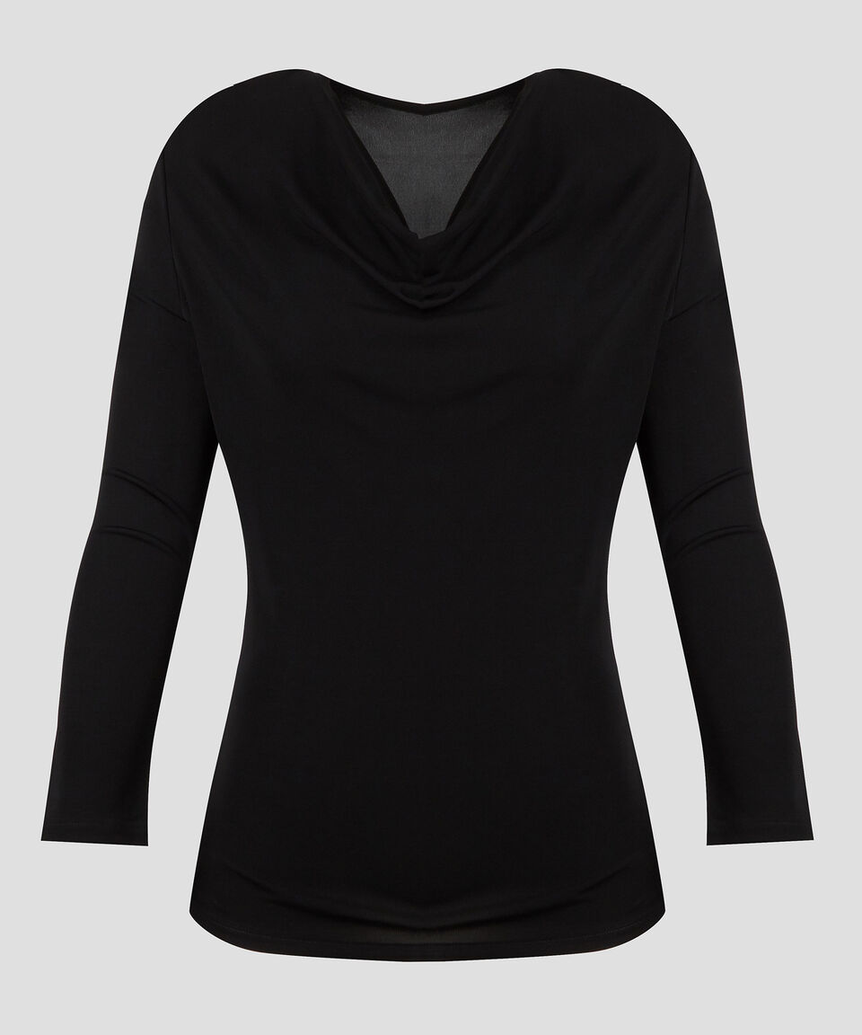Boss Blusa Lisa Manga Larga Mujer