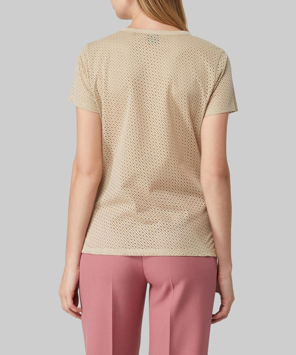 Boss Playera De Cuello Redondo Y Manga Corta Mujer