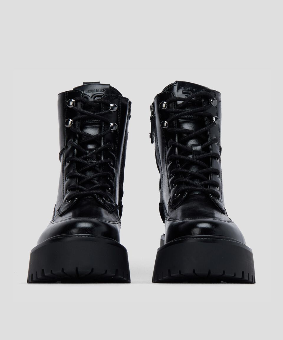 Sam Edelman Botines Casuales En Piel De Bovino Con Tacón Bajo Ancho Y Plataforma Liso Mujer