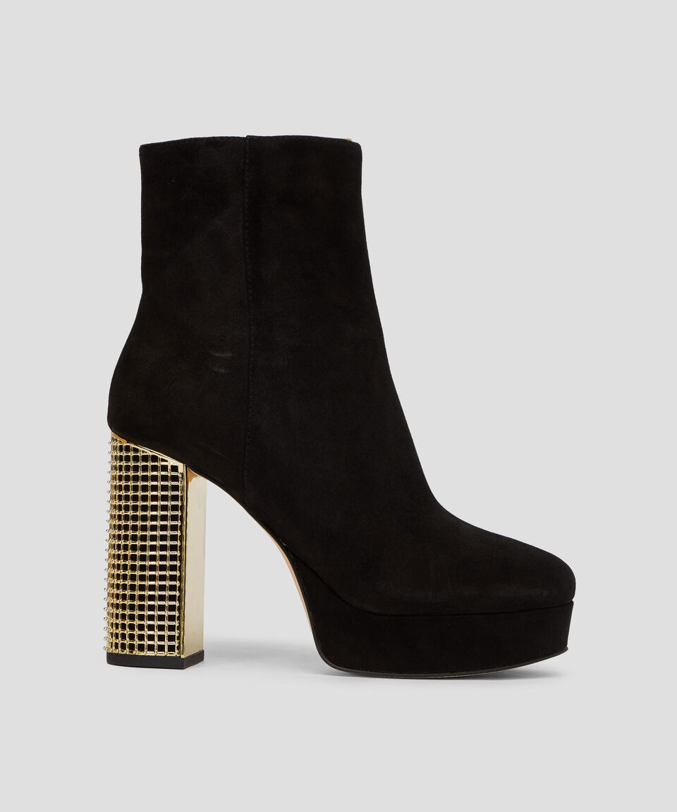 Michael Kors Botines en Piel con tacón ancho de 11 cm Mujer