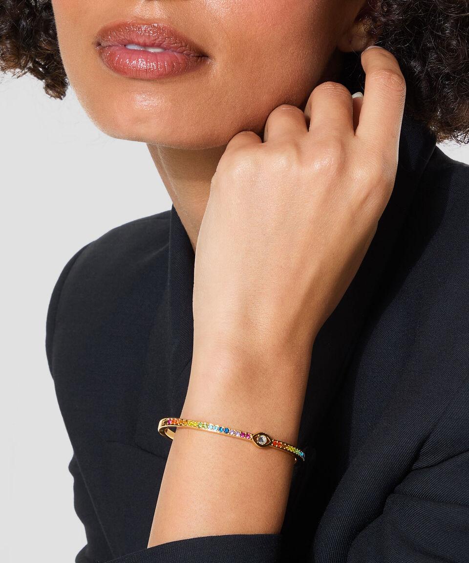 Kurt Geiger Brazalete Con Incrustaciones Multicolor Mujer