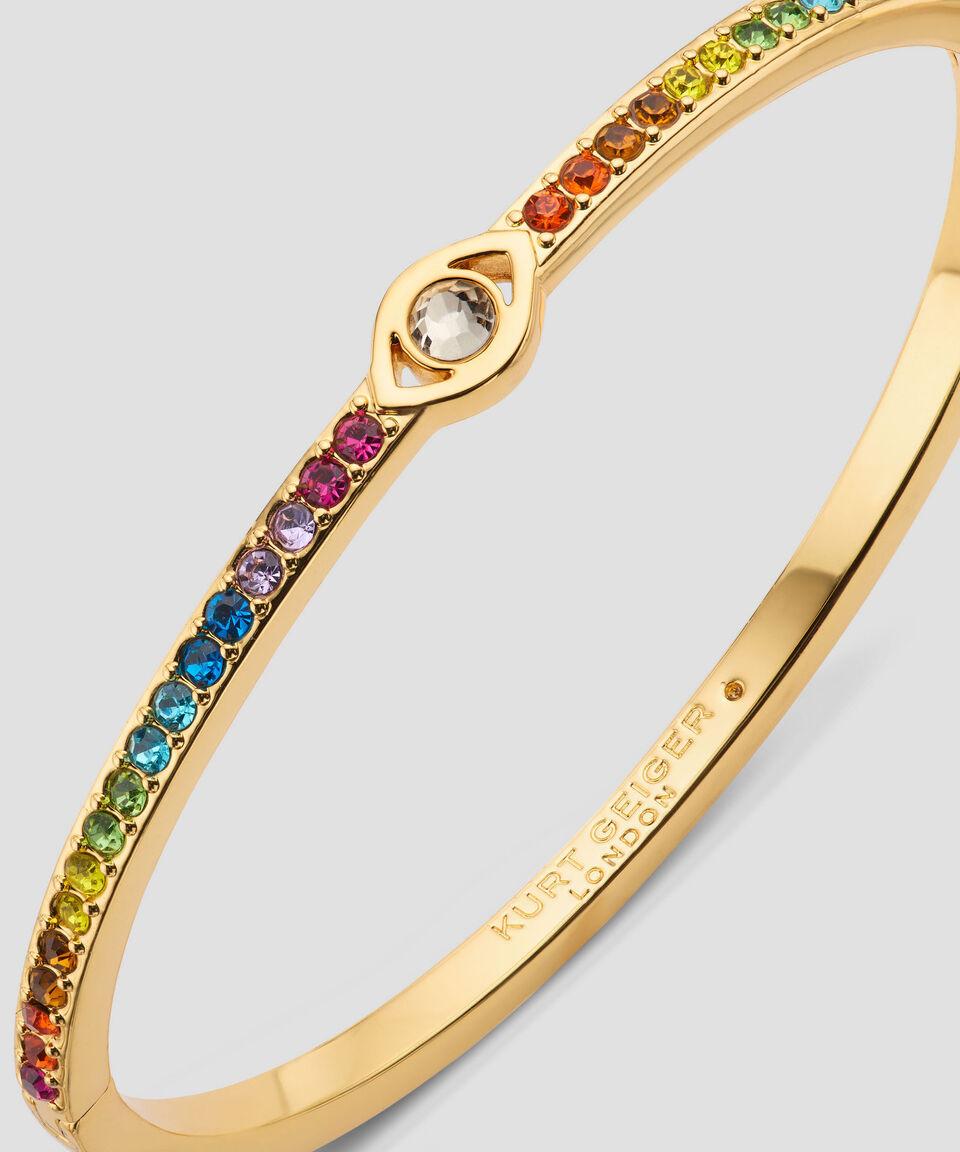 Kurt Geiger Brazalete Con Incrustaciones Multicolor Mujer
