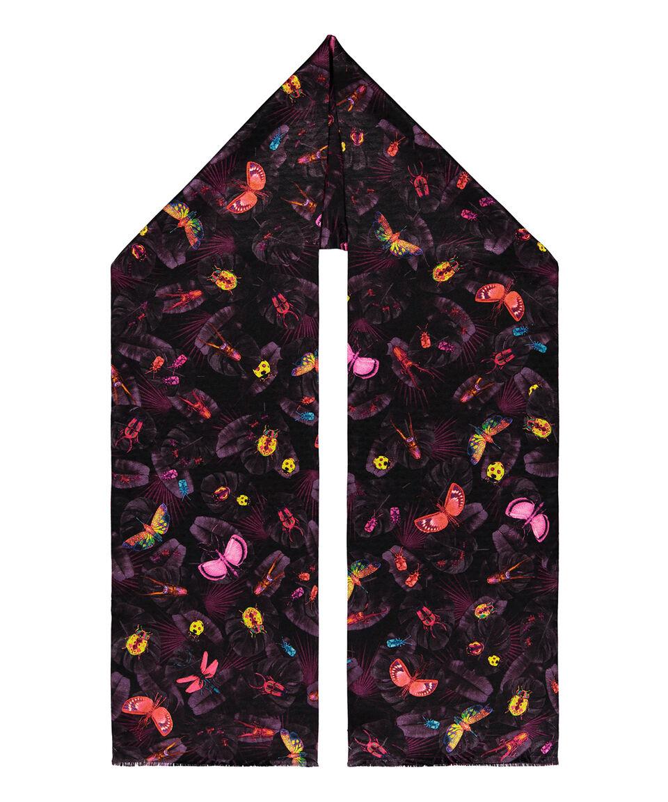 Pineda Covalin Bufanda rosa Selva de Insectos Mujer