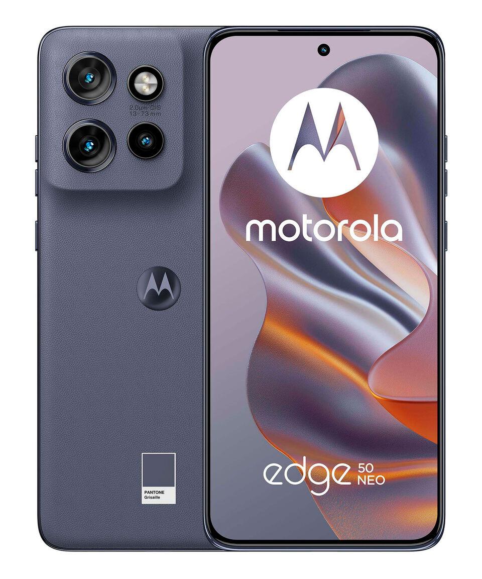 Motorola Bundle Celular Edge 50 Neo 256 GB RAM 8 GB Gris Desbloqueado