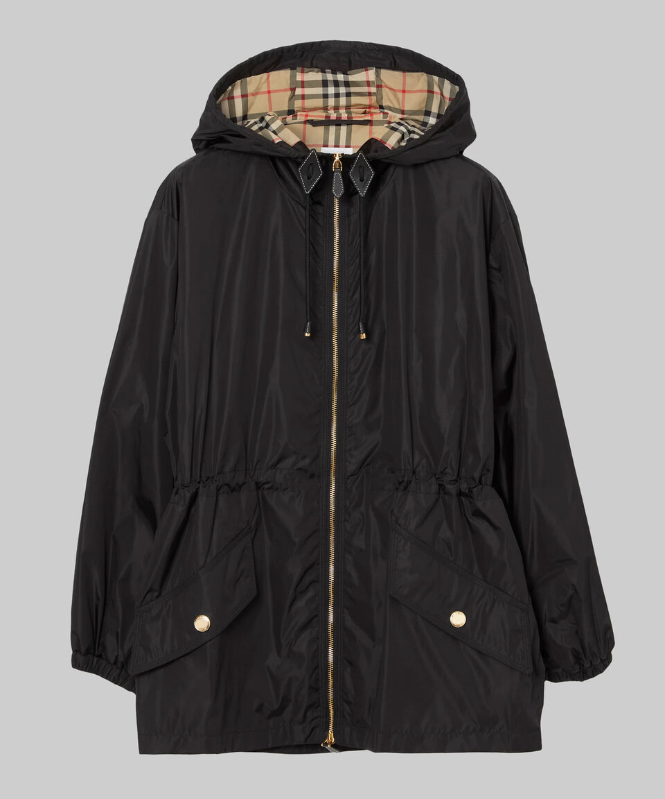 Burberry Chamarra Impermeable Mujer