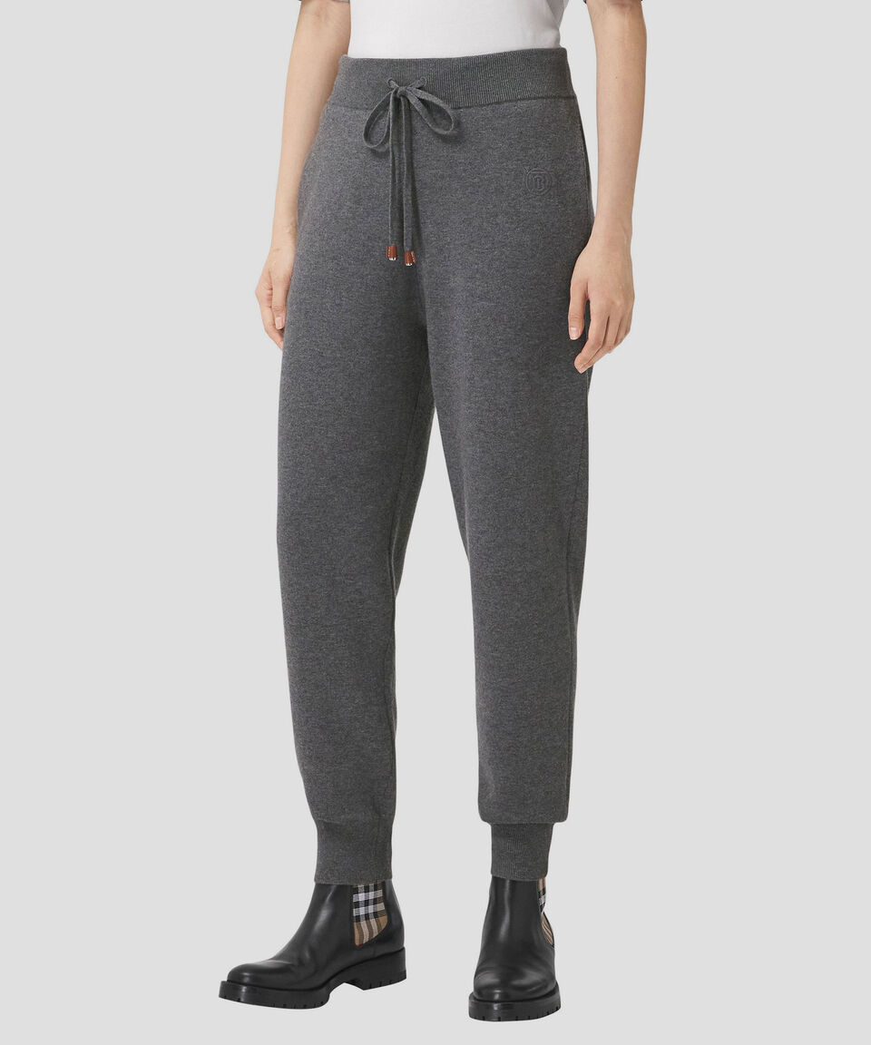 Burberry Pants Jogger Jaspeado Mujer
