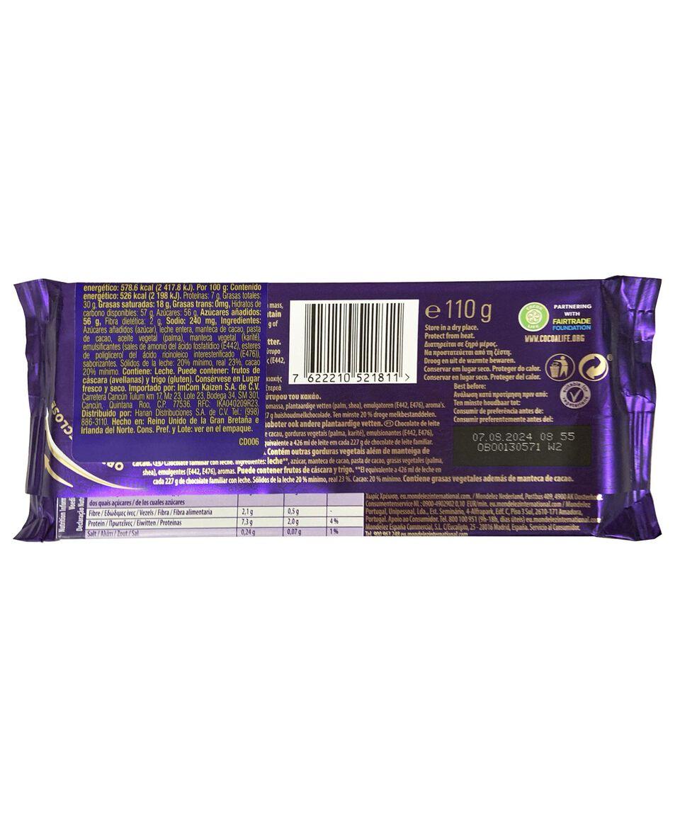 Cadbury Chocolate Cadbury Dairy Milk Bar 110 Gr