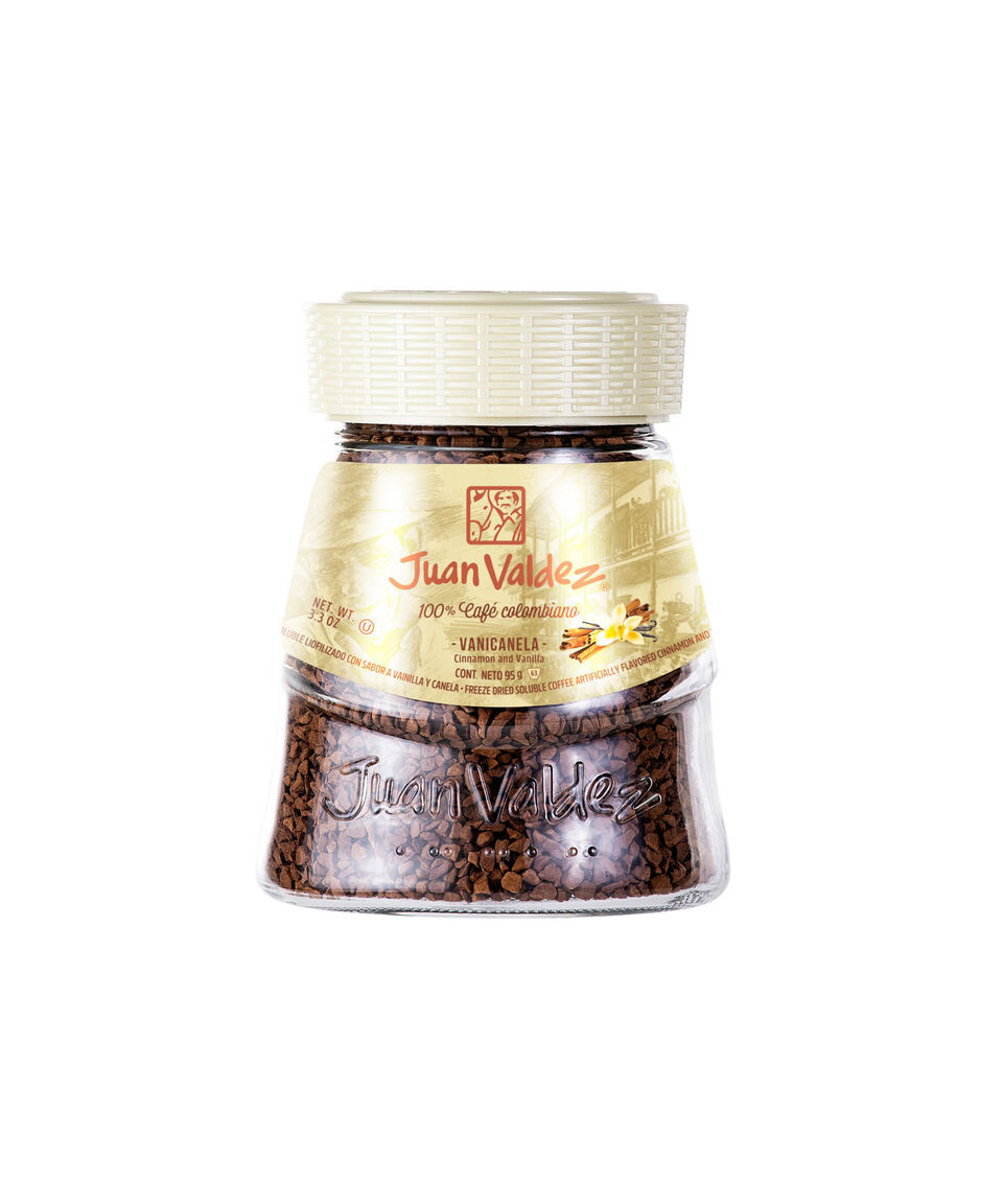 Juan Valdez Café Soluble Liofilizado Vanicanela 95 g