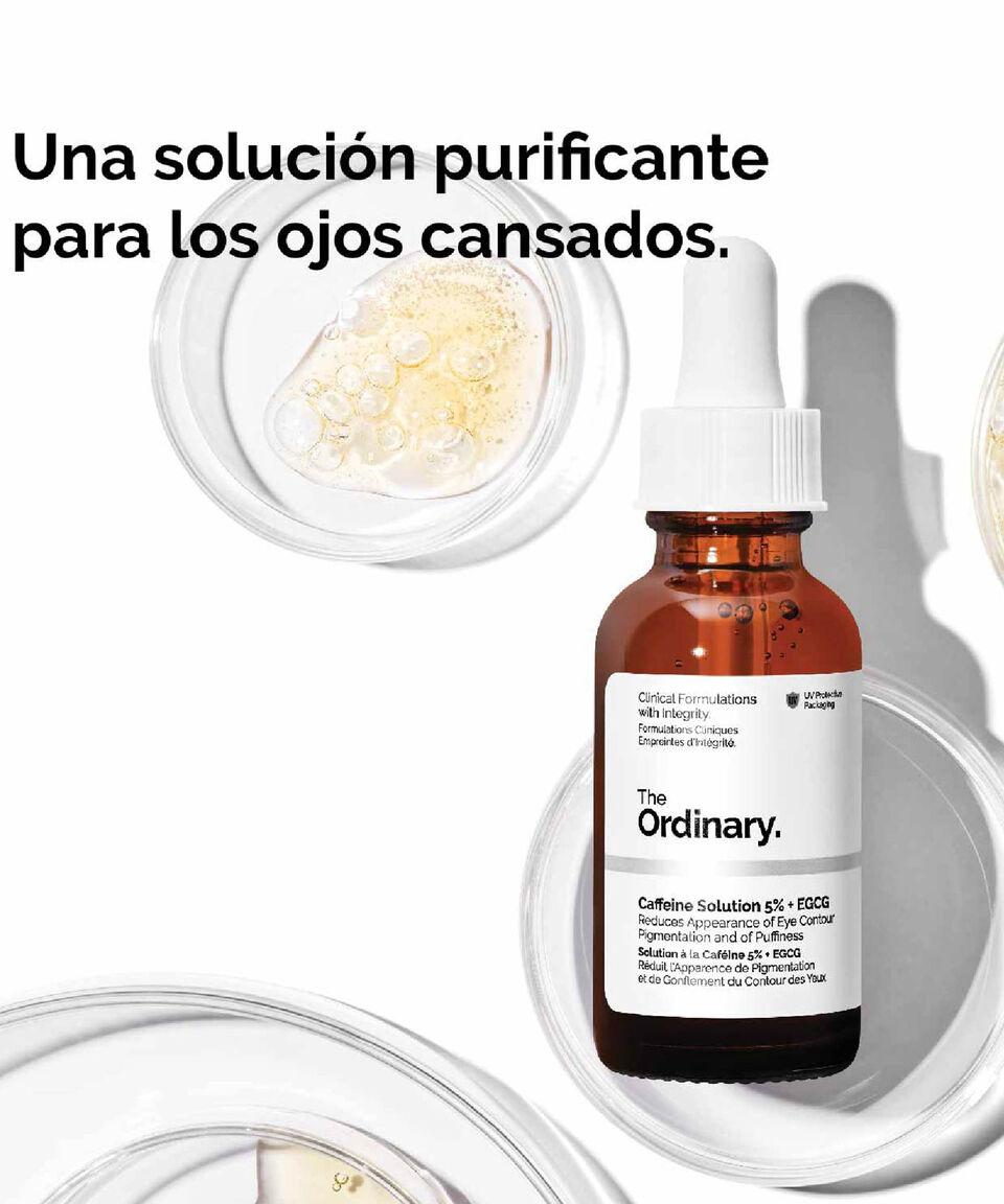 The Ordinary Caffeine Solution 5% + EGCGC (Suero Para Contorno De Ojos Con Cafeína) 30 Ml