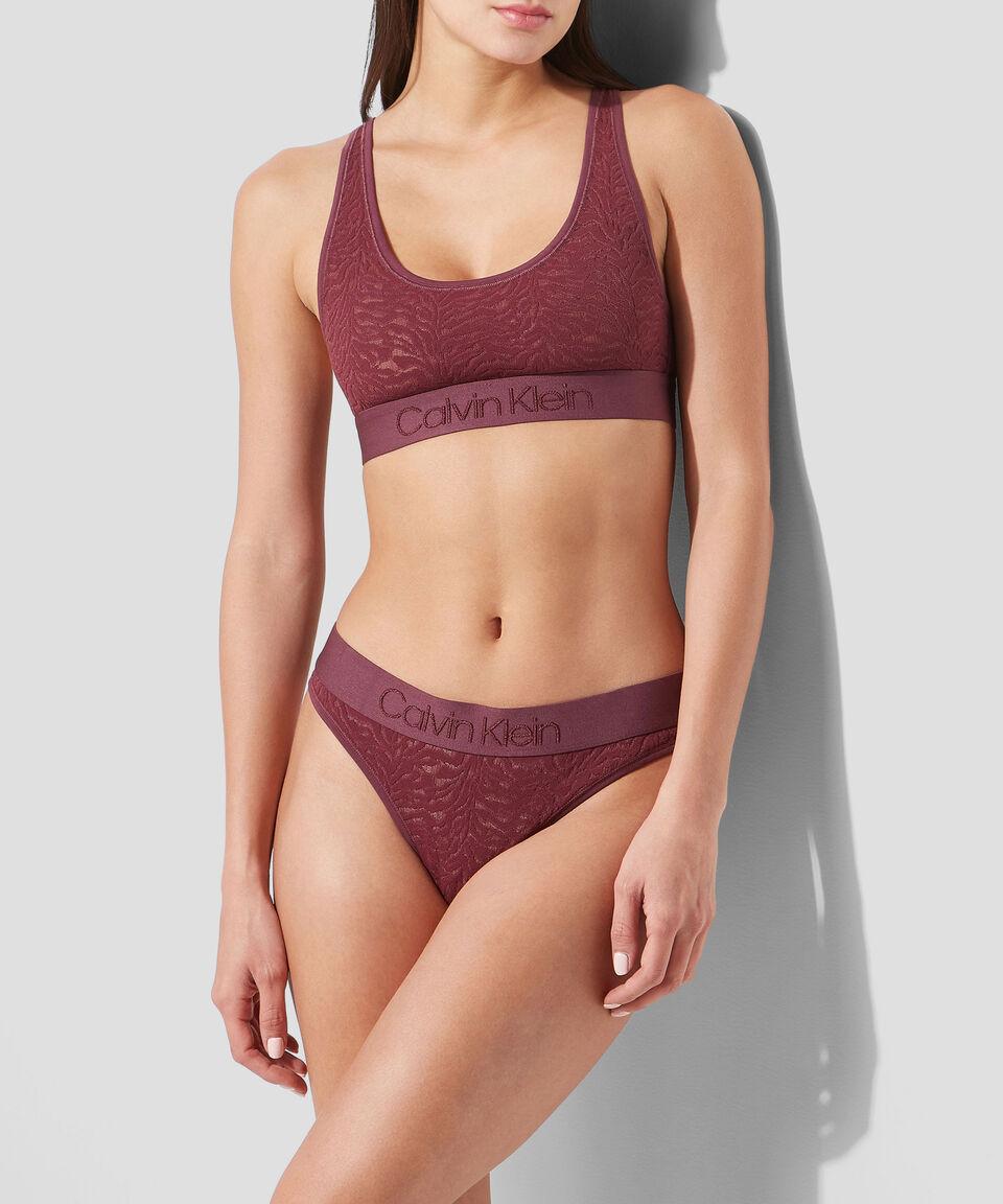 Calvin Klein Bralette Con Bordado