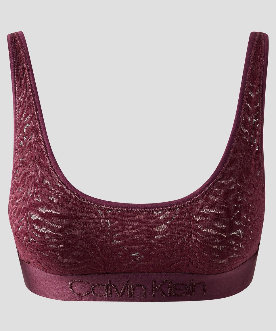Calvin Klein Bralette Con Bordado