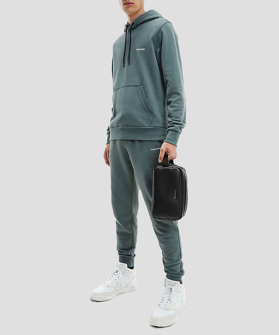 Calvin Klein Neceser Washbag Con Logo Negro Hombre