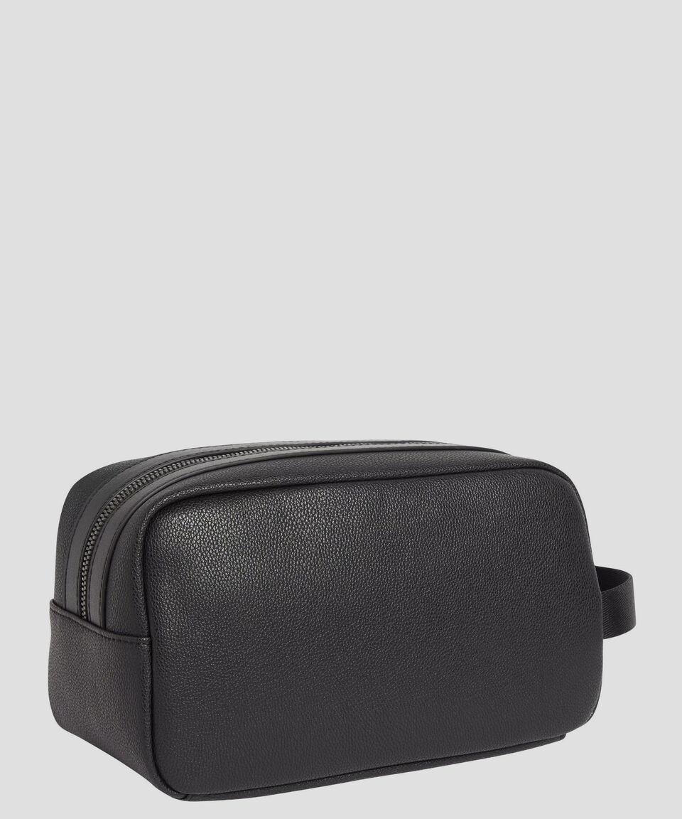 Calvin Klein Neceser Washbag Con Logo Negro Hombre