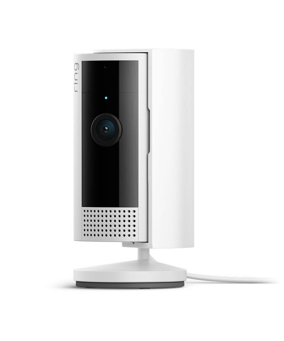 Ring Cámara De Seguridad Interior Con Enchufe Blanco