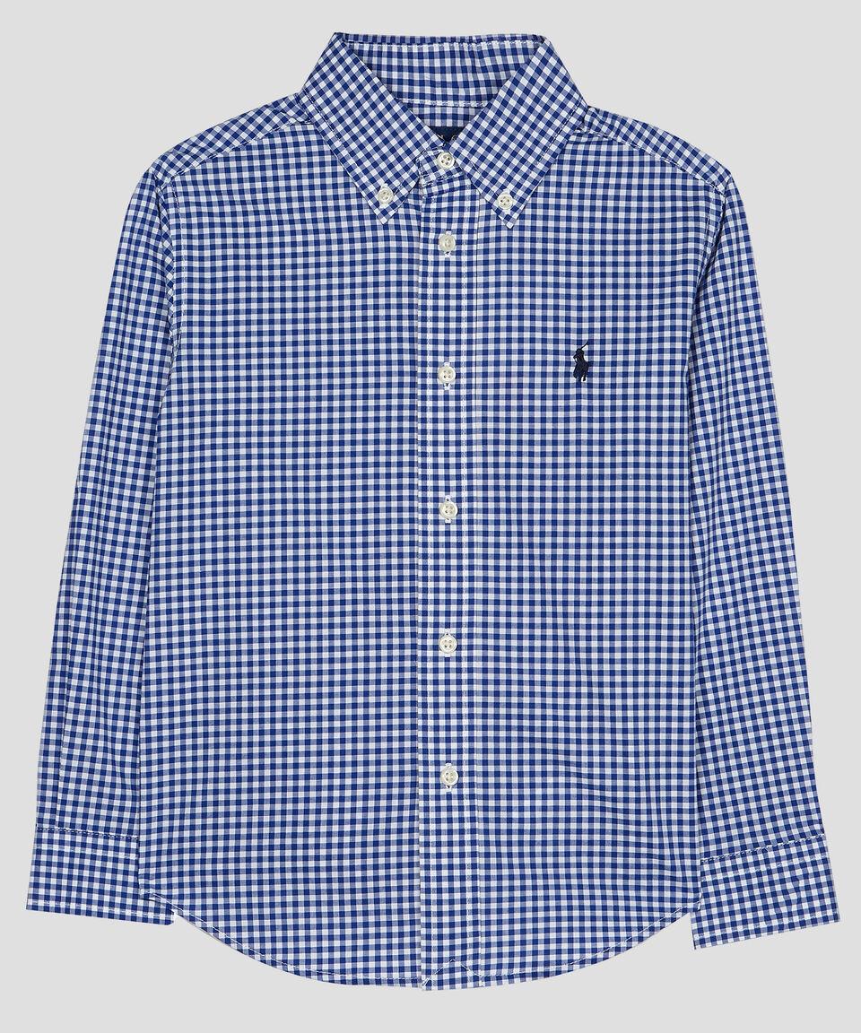 Polo Ralph Lauren Camisa De Cuadros Manga Larga Niño