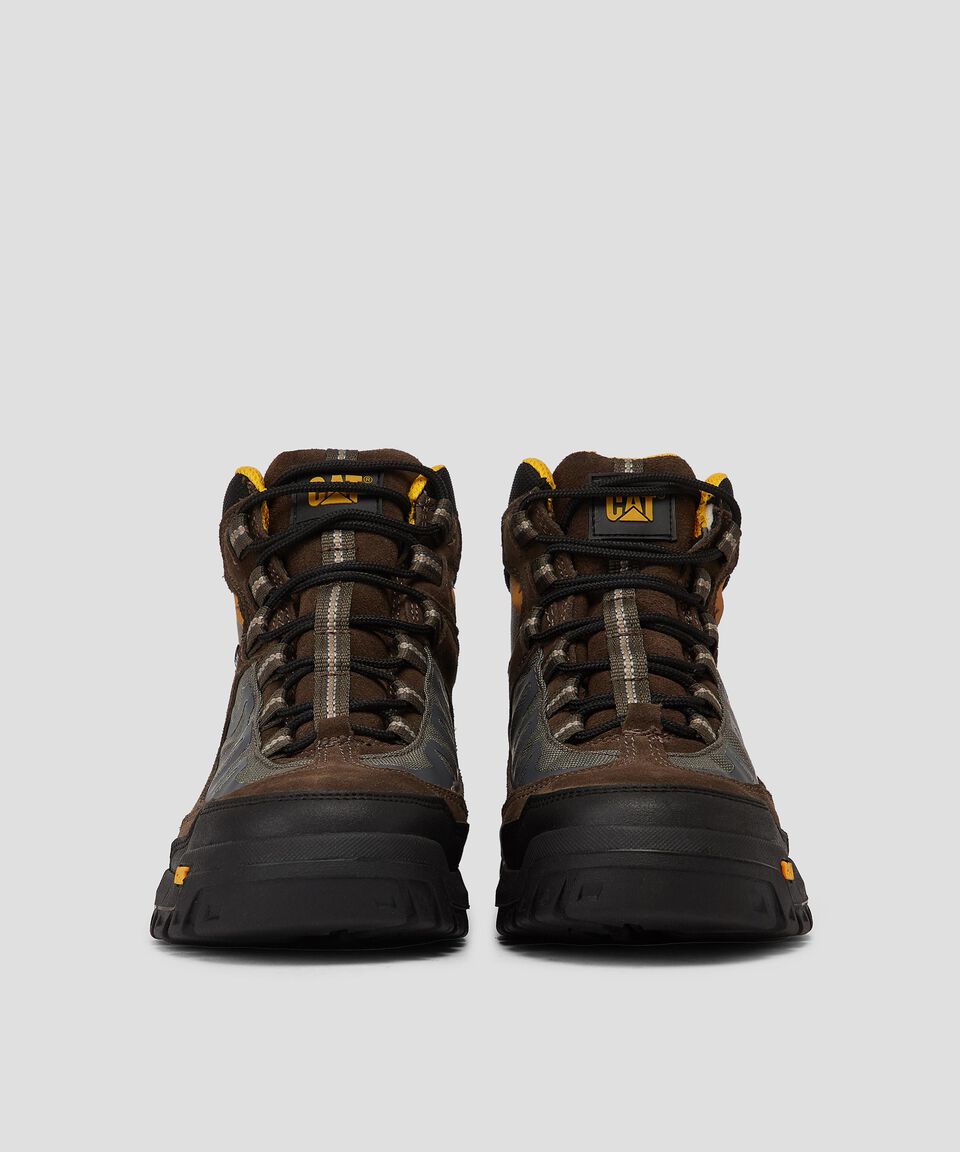 Caterpillar Botas Cortas En Piel Multicolor Hombre