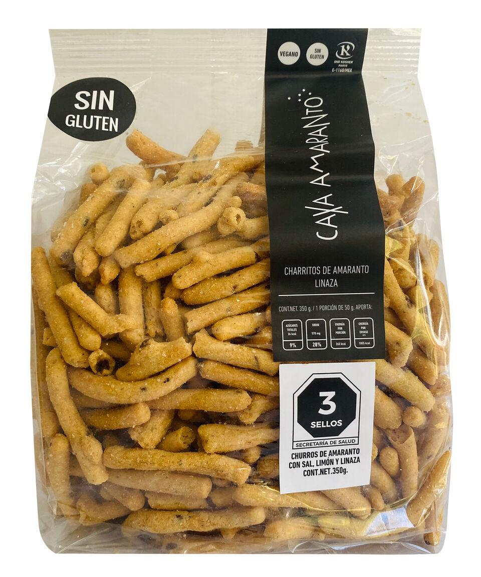 Caxa Amaranto Churritos De Amaranto Chipotle 350 G