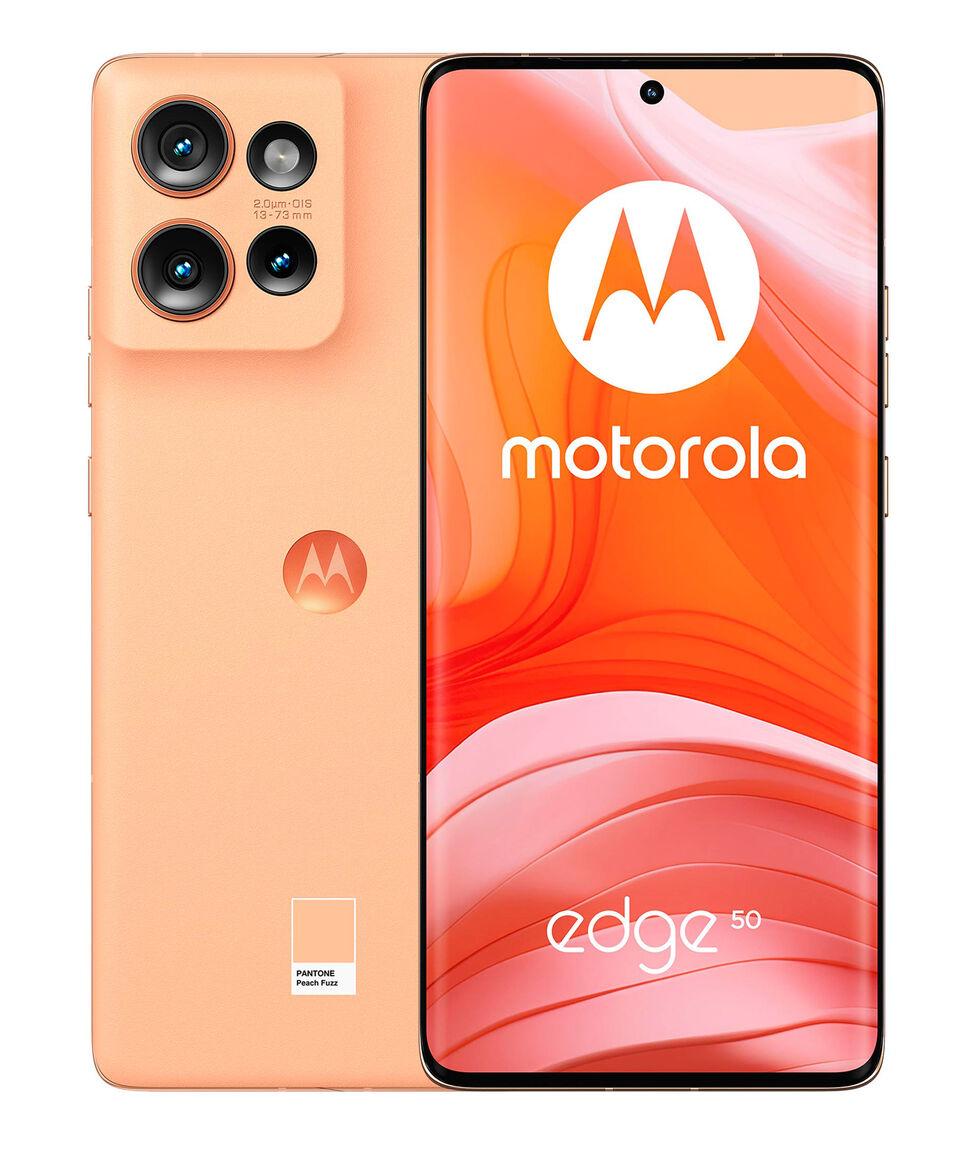 Motorola Celular Edge 50 5G 512 GB RAM 12 GB Naranja Telcel