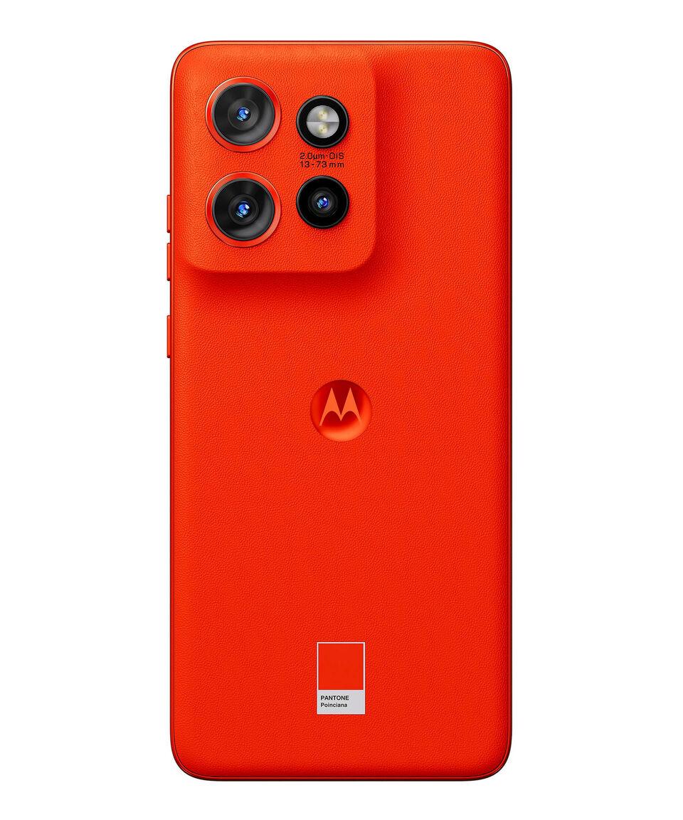 Motorola Celular Moto Edge 50 Neo 256 GB RAM 8 GB Naranja Desbloqueado