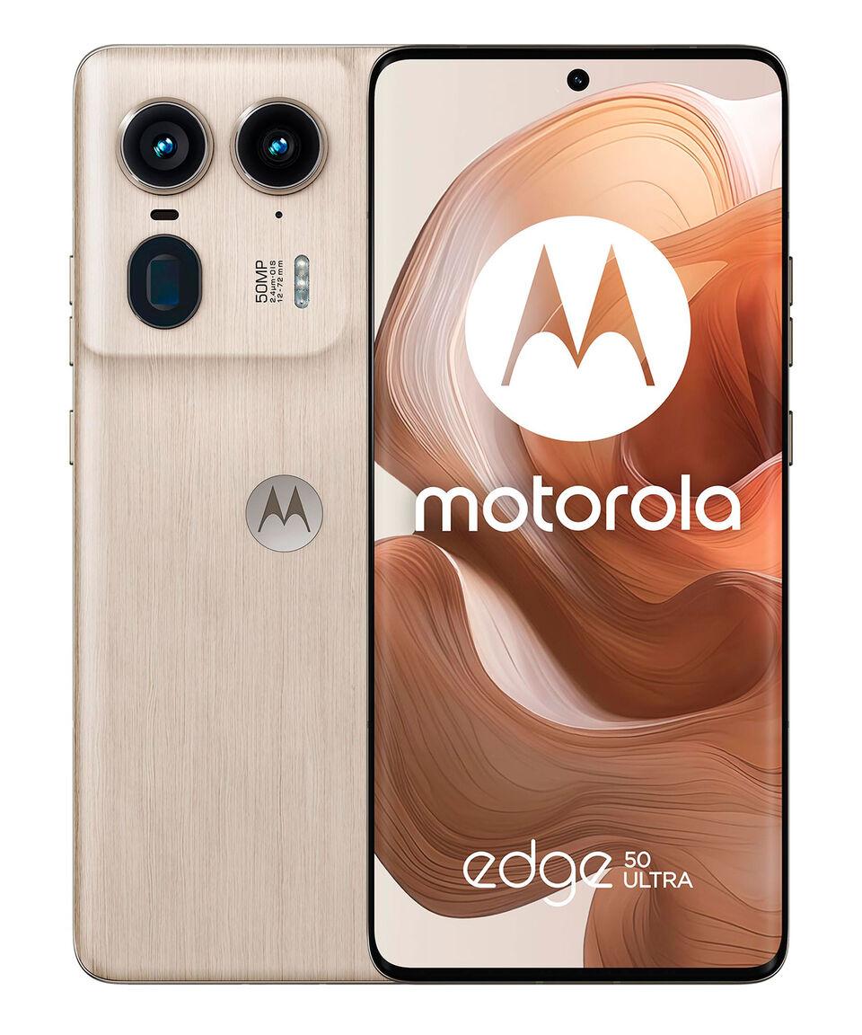 Motorola Celular Moto Edge 50 Ultra 512 GB RAM 12 GB Beige Desbloqueado