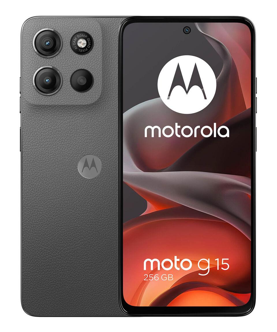 Motorola Celular Moto G15 128 GB 4 GB Gris Desbloqueado