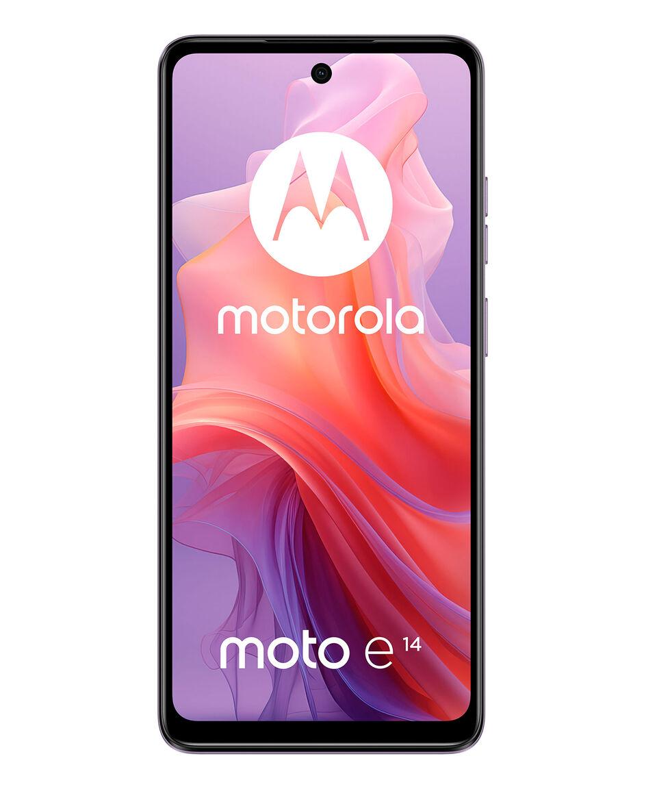 Motorola Celular Motorola E14 64 GB 2 GB (físicas) + 2 GB (RAM Boost) Lavanda - Desbloqueado