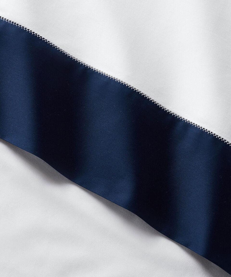 Ralph Lauren Home Collection Cenefa Sábana Plana Marino Queen Size