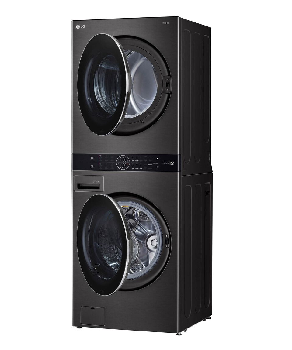 LG Centro De Lavado LG WashTower Eléctrico Frontal 22 Kg Negro