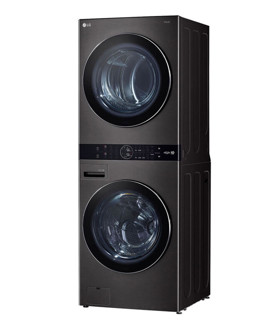 Lg Centro De Lavado LG WashTower Gas Natural Convertible A Gas LP Carga Frontal 22Kg WK22BS6