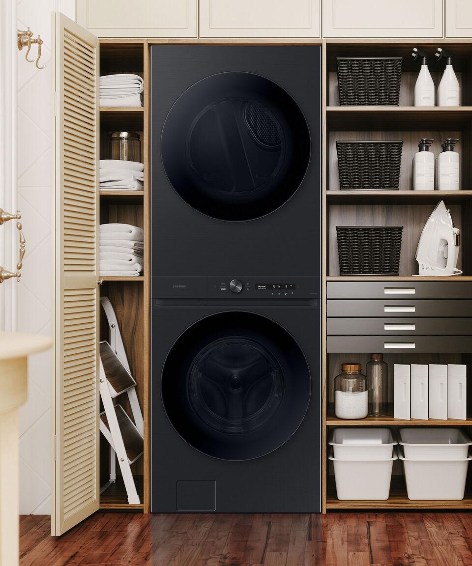 Samsung Centro De Lavado Lundry HUB A Gas Natural (convertible A Gas LP) Carga Frontal 22 Kg Negro