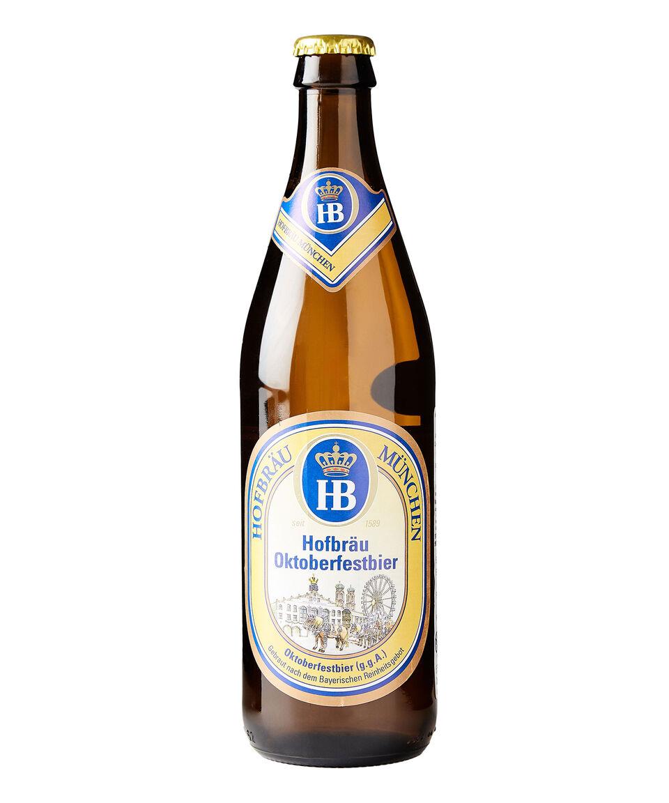 HOFBRÄU MÜNCHEN Cerveza Clara Oktoberfestbier 500 ml