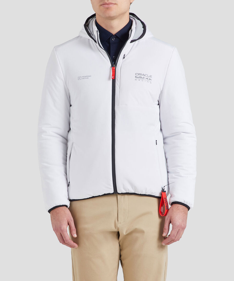 Scappino Chamarra puffer reversible con capucha Red Bull Racing Hombre