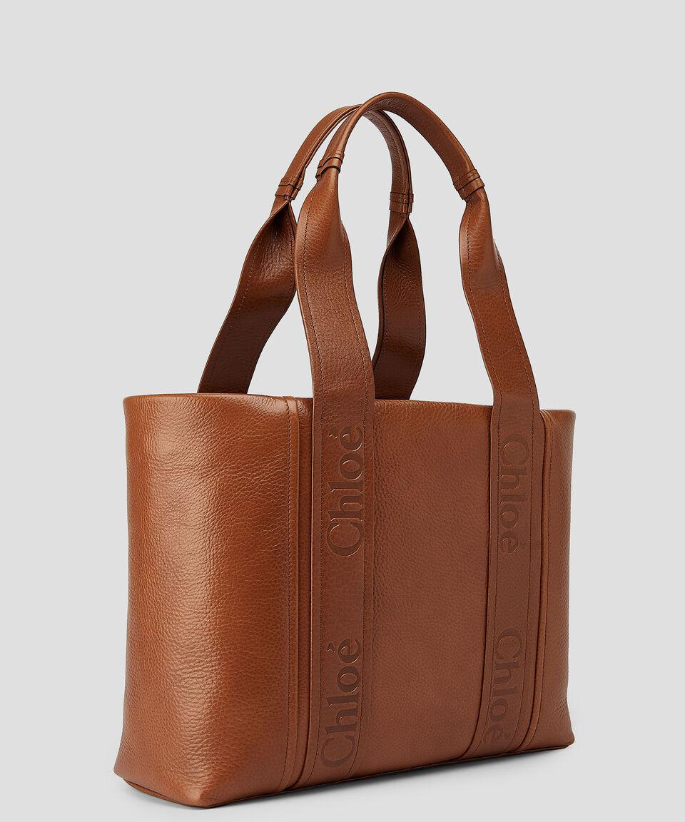 Chloé Bolso Tote En Piel Vacuna Granulado Mujer