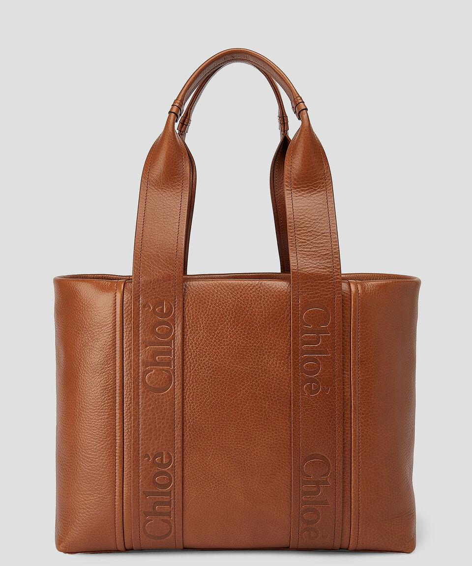 Chloé Bolso tote en piel vacuna granulado Mujer