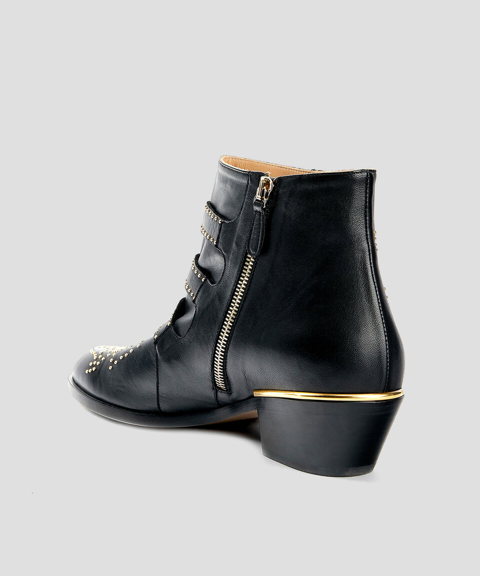 Chloé Botines Con Tacón Bajo Mujer