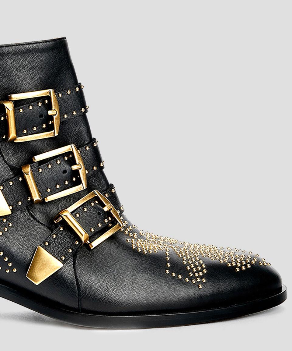 Chloé Botines Con Tacón Bajo Mujer