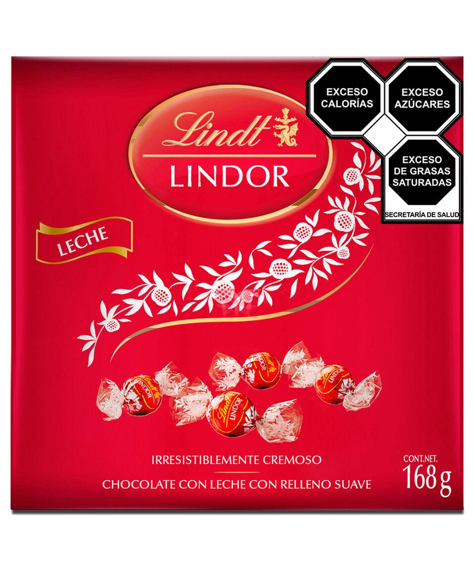 Lindt Chocolate con Leche y Relleno Suave Lindor 168 gr