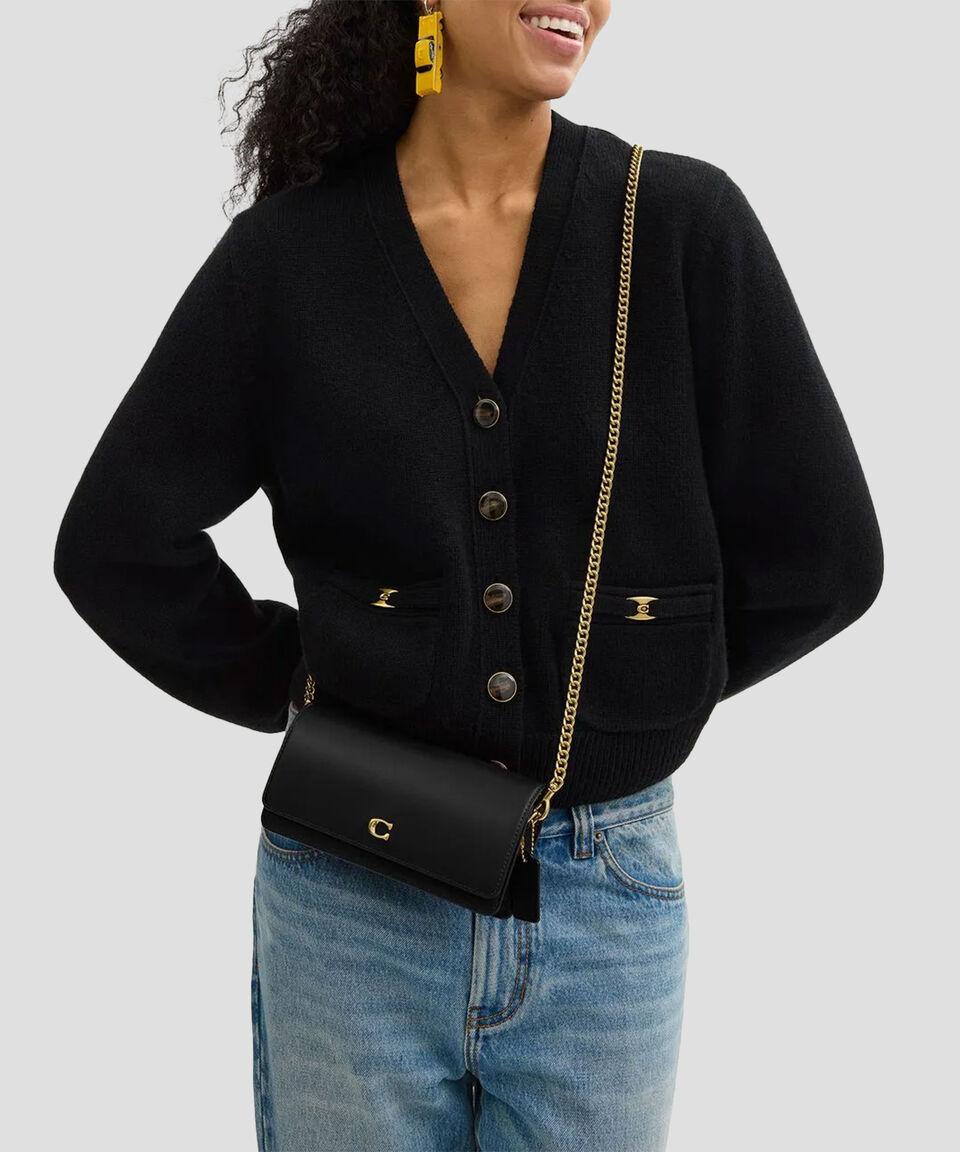 Coach Bolsa Crossbody En Piel Con Logo Mujer