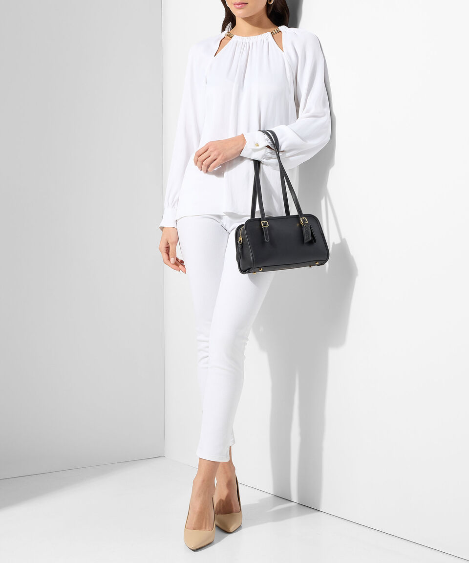 Coach Bolsa Shoulder En Piel Vacuna Lisa Mujer