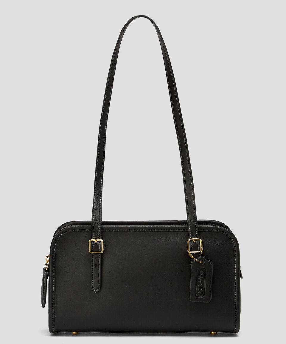 Coach Bolsa shoulder en piel vacuna lisa Mujer