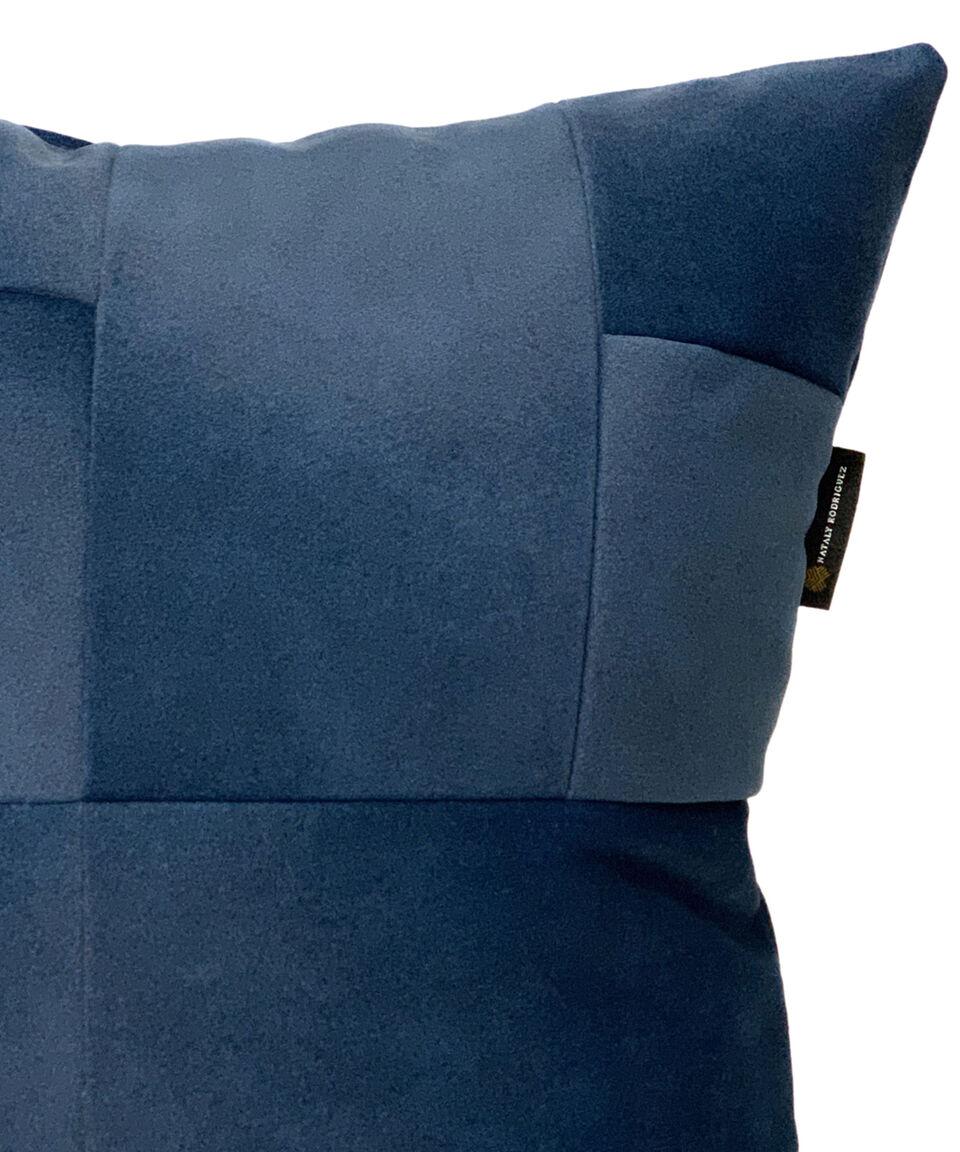 Nataly Rodriguez Cojín Decorativo Luxury Azul Cobalto