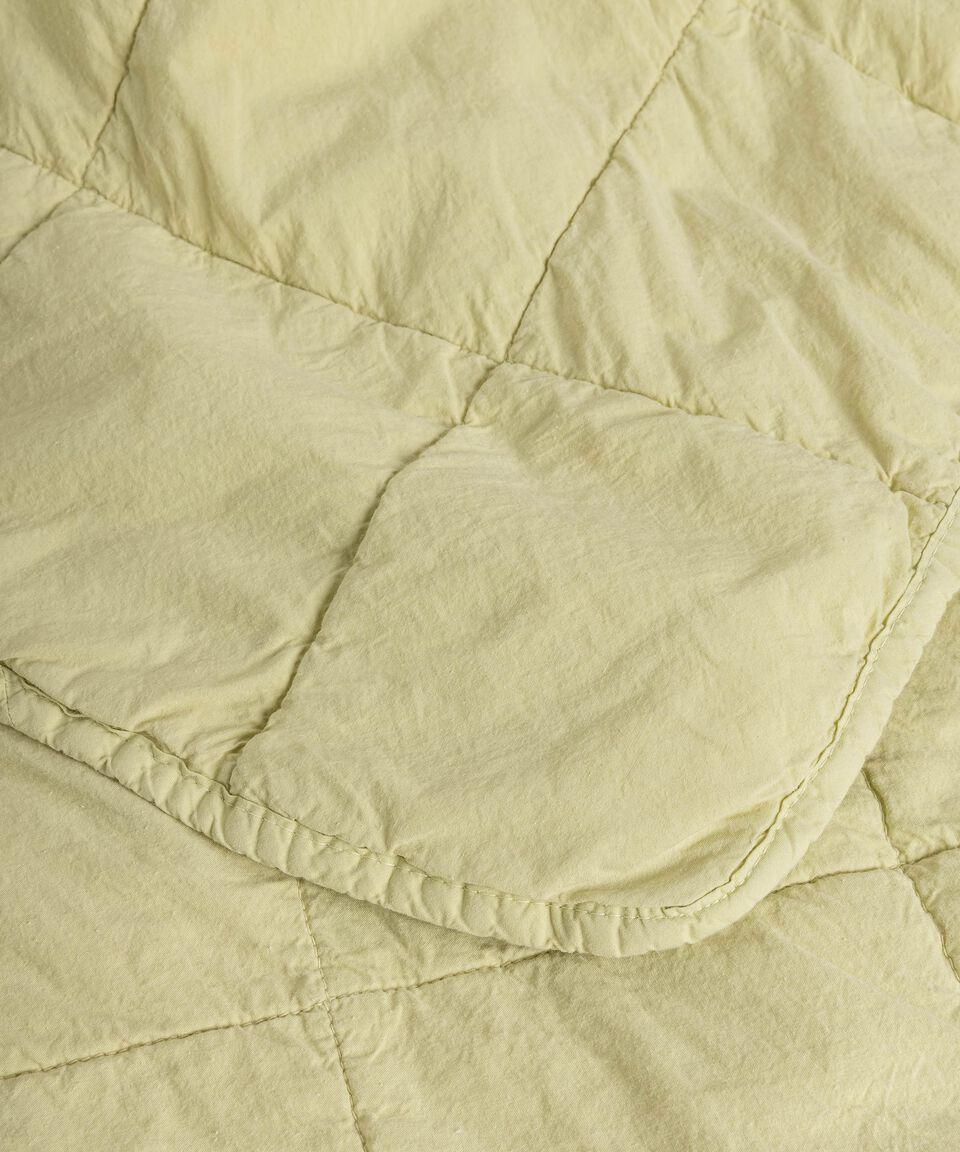 Pereira Da Cunha Colcha King Size En Algodón Squares Aloe Vera