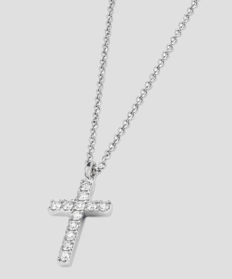 Suarez Colgante en Oro blanco de 18 Kilates con Diamantes Mujer