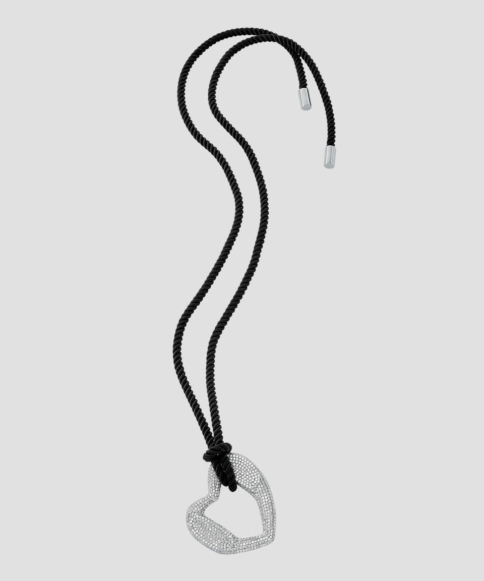 Michael Kors Collar Con Dije De Corazón Kors Love Mujer