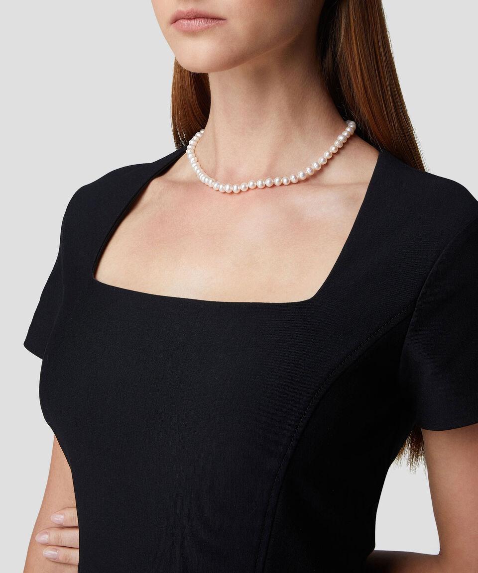 Pearl City Collar En Oro Amarillo De 14 Kilates Con Perlas Mujer