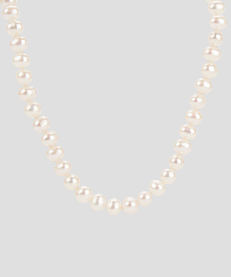 Pearl City Collar en Oro Amarillo de 14 kilates con Perlas Mujer